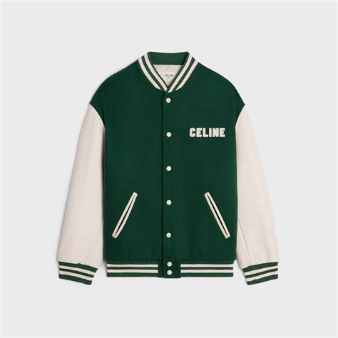 loose teddy jacket celine|celine denim jacket men.